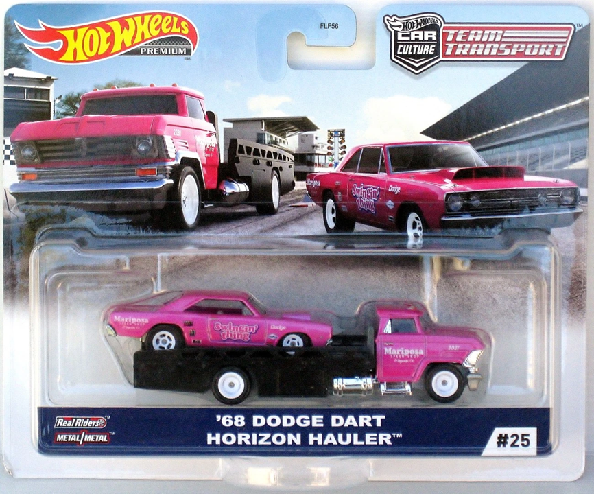 Hotwheels Team Transport #25: '68 Dodge Dart & Horizon Hauler