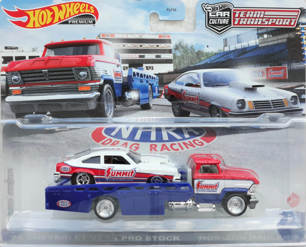 Hotwheels Team Transport #34: '74 Chevrolet Vega Pro Stock & Horizon Hauler