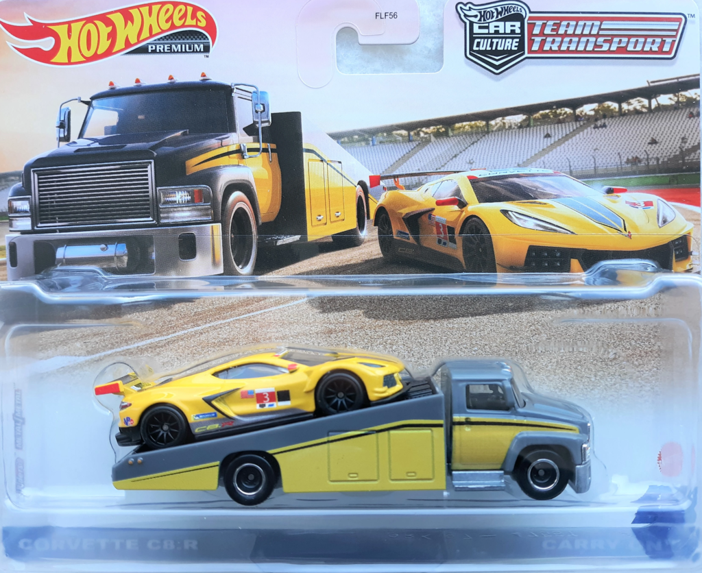 Hotwheels Team Transport #36: Corvette C8.R & Carry On