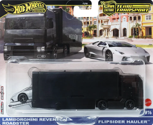 Hotwheels Team Transport #76: Lamborghini Reventón Roadster & Flipsider Hauler