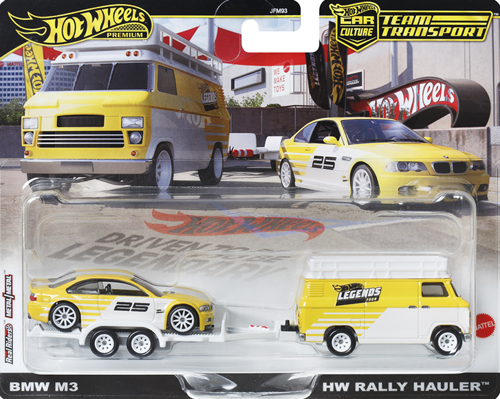 Walmart Legends Tour Exclusive: BMW M3 & HW Rally Hauler