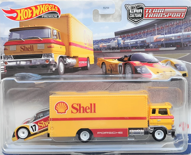 Hot Wheels Team Transport #45: Porsche 962 & Sakura Sprinter