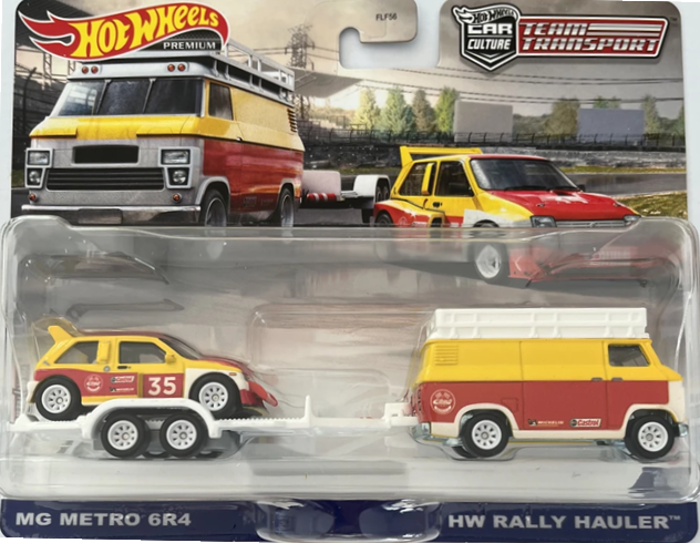 Hot Wheels Team Transport #47: MG Metro 6R4 & HW Rally Hauler