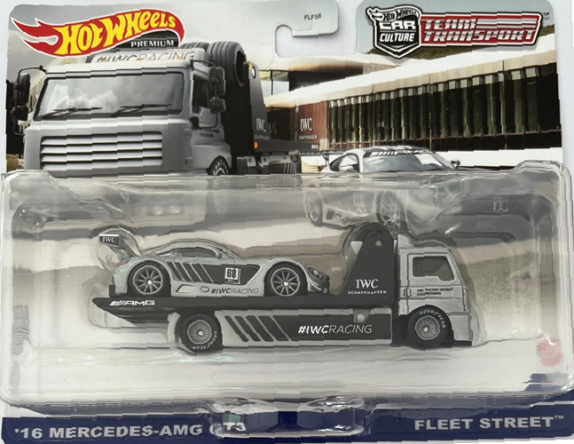 Hot Wheels Team Transport #48: '16 Mercedes-AMG GT3 & Fleet Street