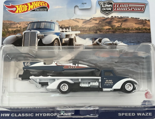 Hot Wheels Team Transport #49: HW Classic Hydroplane & Speed Waze