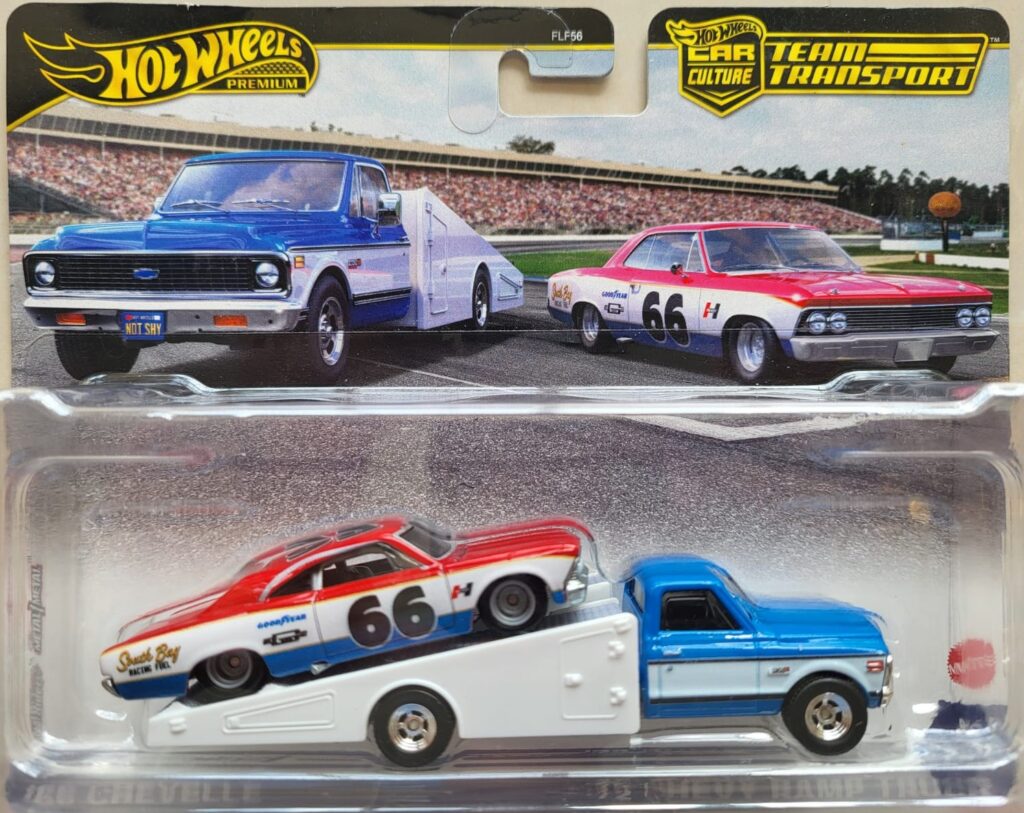 Hot Wheels Team Transport #64: '66 Chevelle & '72 Chevy Ramp Truck