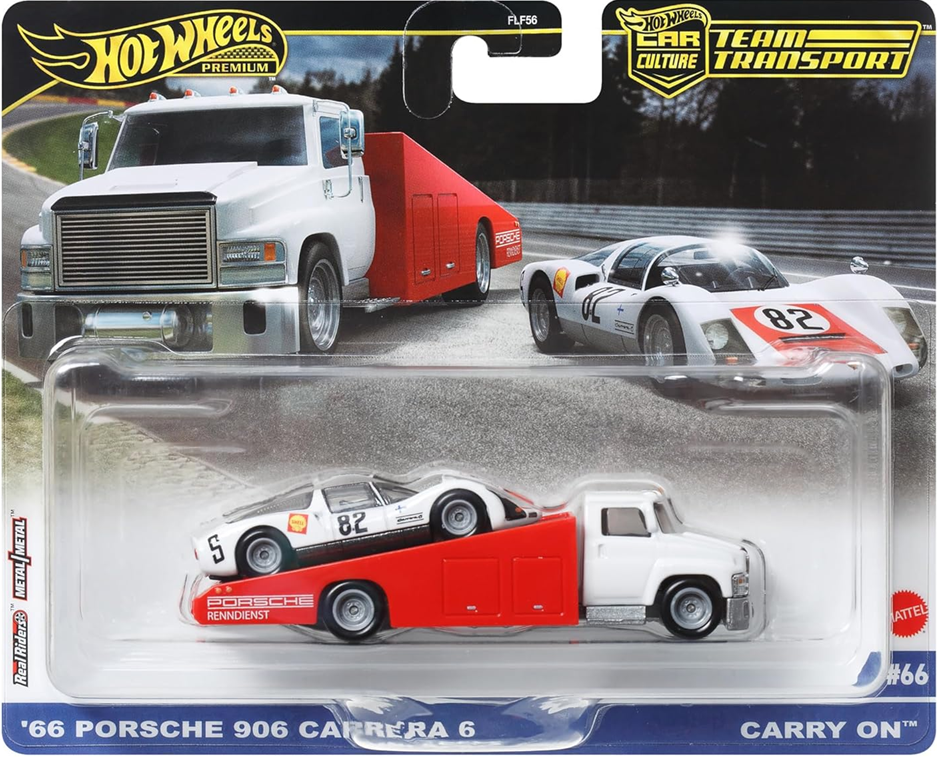 Hot Wheels Team Transport #66: '66 Porsche 906 Carrera 6 & Carry On